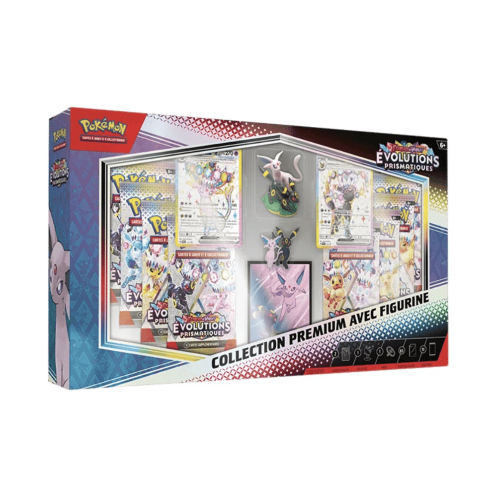 KoomaCards Coffret Pokemon Coffret Premium Figurine - EV8.5 Evolutions Prismatiques