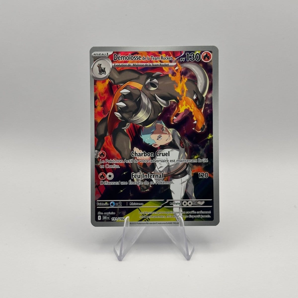 KoomaCards Cartes à l'unité Démolosse de la Team Rocket AR 191 - Rivalités Destinées
