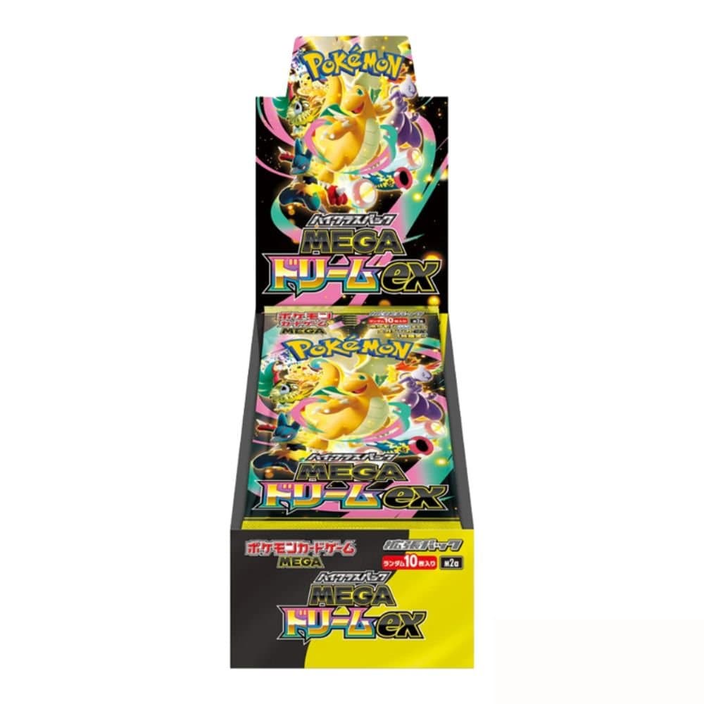 KoomaCards Display Pokemon Display de 10 boosters japonais – Mega Dream ex
