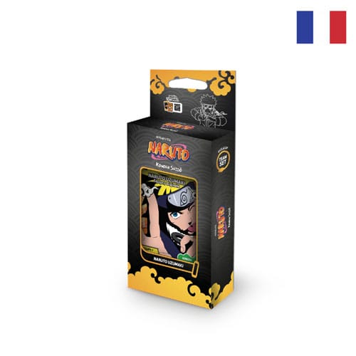 KoomaCards Naruto Mythos : Team Set Naruto Uzumaki – Set 1 Konoha Shidō – Édition 2 (Français)