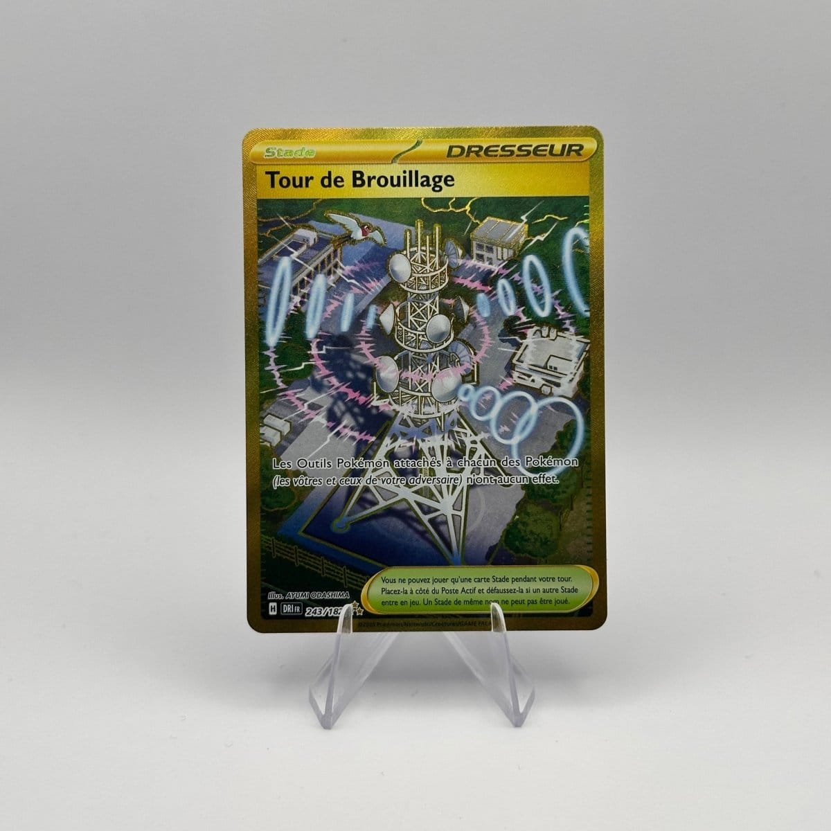 KoomaCards Cartes à l'unité Tour de Brouillage Gold 243 - Rivalités Destinées