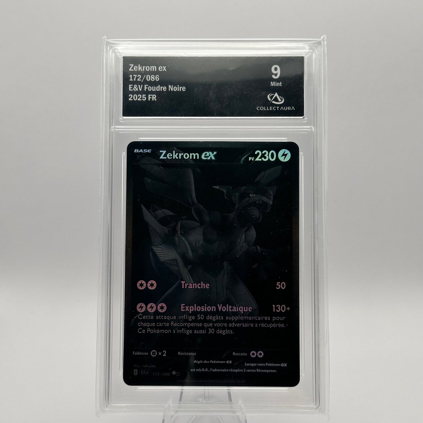KoomaCards Cartes à l'unité Zekrom BWR 172 - CollectAura 9 - Foudre Noire